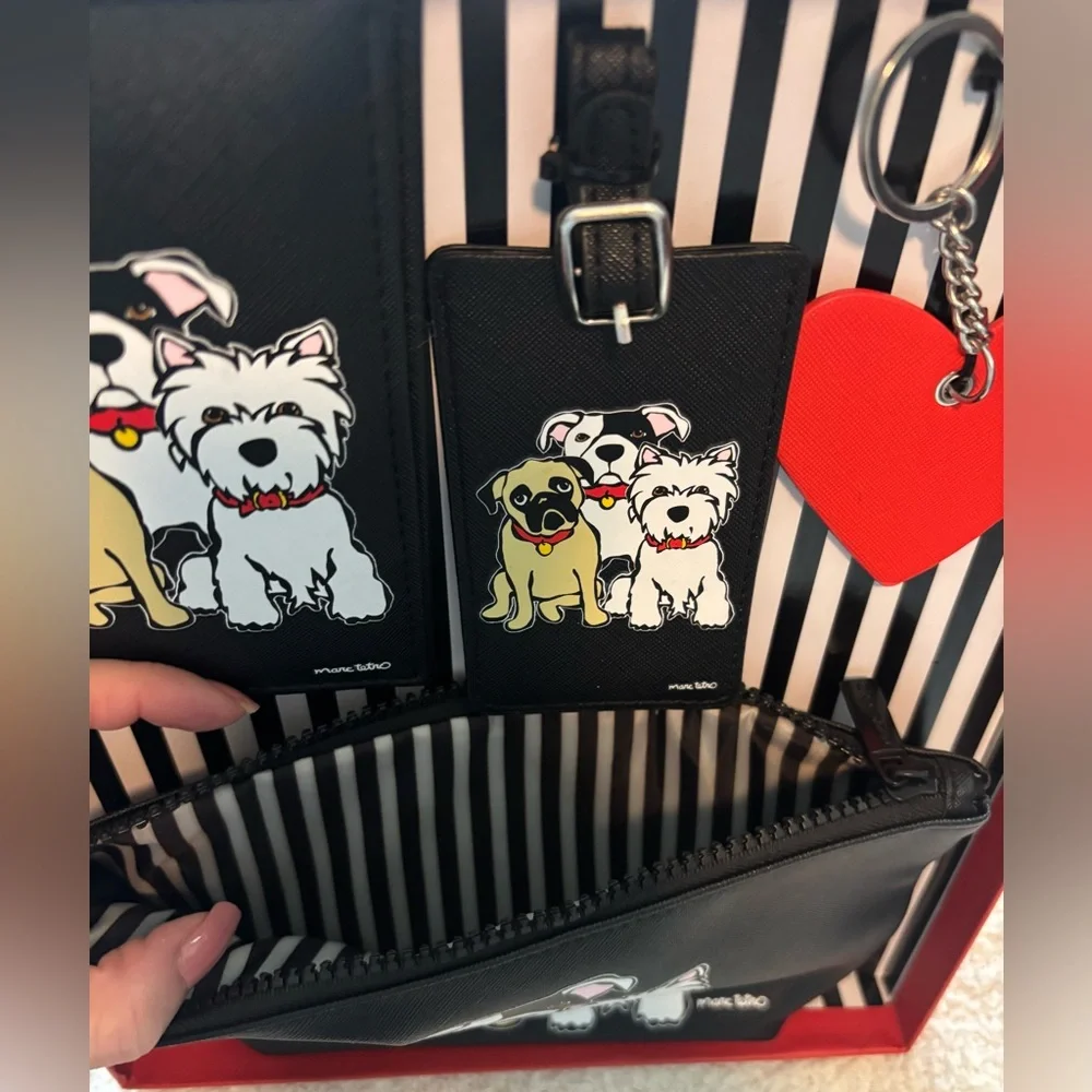 MWT Marc Tetro Gift Set For Dog Lovers